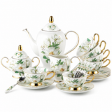 Service à Thé Anglais Porcelaine