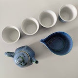 Service à Thé Porcelaine Chinoise <br> Jingdezhen 140 à 200ml