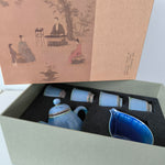 Service à Thé Porcelaine Chinoise <br> Jingdezhen 140 à 200ml