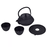 Théière et Tasses en fonte
