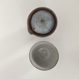 Théière et Tasse Assorties <br> Grès 160ml