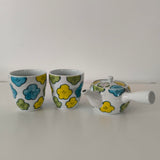 Service à Thé Japonais Moderne <br> Porcelaine 215ml