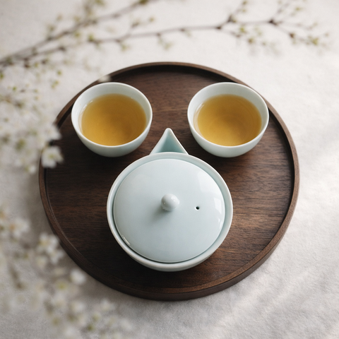 Service à Thé Japonais en Porcelaine