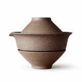 Théière en Grès <br> Shiboridashi Gaiwan 200ml