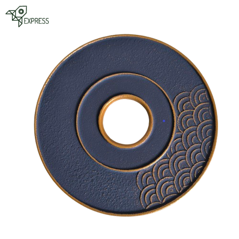 Repose-Théière Java En Fonte Solide - 15 Cm, Pieds Antidérapants, Idéal Pour Protéger Votre Table