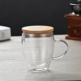 Tasse Double Paroi Avec Couvercle <br> 250ml/350ml/450ml