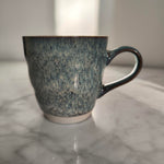 Mug en Céramique <br> Émaillé Bleu 400-500ml