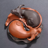 Tea Pets <br> Buffle en Argile