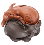 Tea Pets <br> Buffle en Argile