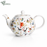 Théière Anglaise en Porcelaine