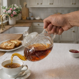 Théière en Verre <br> Style Anglais 600ml