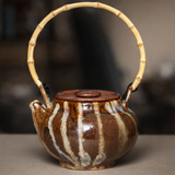 Théière Céramique et Bambou