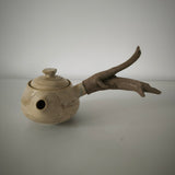 Théière en Céramique <br> Manche en Bois 130ml