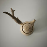 Théière en Céramique <br> Manche en Bois 130ml