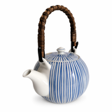 Théière en Porcelaine Japonaise <br> Anse Rotin 500ml