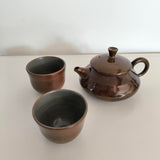 Théière en Céramique Artisan <br> et tasses 460ml