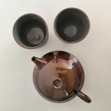Théière et 2 tasses