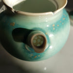 Théière en Céramique Turquoise <br> Artisanale 130ml
