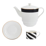 Théière avec Tasse Incorporée <br> Art Déco 500ml