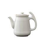 Théière Blanche avec Filtre