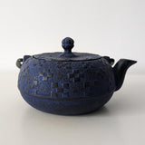 Théière en Fonte Bleue