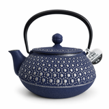 Théière en Fonte Japonaise Bleue