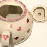 Théière Anglaise Cœur <br> Made in England 1.5L