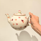 Théière Anglaise Cœur <br> Made in England 1.5L