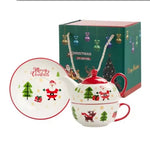 Théière Solitaire Noël <br> Porcelaine 420ml