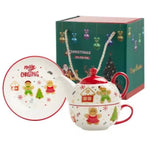 Théière Solitaire Noël <br> Porcelaine 420ml