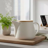 Théière en Porcelaine <br> Design Scandinave 1L