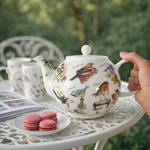 Théière Oiseaux
