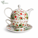 Théière en Porcelaine Anglaise Solitaire