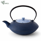 Théière en Fonte Japonaise Bleue