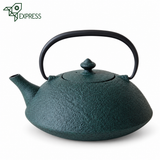 Théière en Fonte japonaise verte