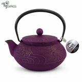 Théière en Fonte Japonaise Violette