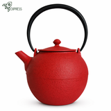 Théière en Fonte Rouge