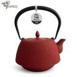 Théière en Fonte Rouille