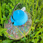 Théière Turquoise en Fonte
