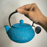 Théière en Fonte Japonaise Turquoise