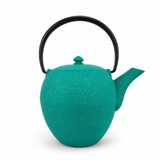 Théière en Fonte Turquoise <br> Wazuqu Mayu 550ml