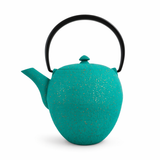 Théière en Fonte Turquoise <br> Wazuqu Mayu 550ml