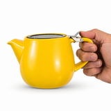 Théière Moderne en Porcelaine <br> avec filtre inox 540 ml