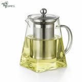 Théière Carrée en Verre