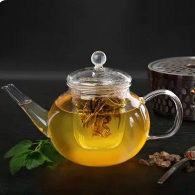 Théière Verre Infuseur Verre