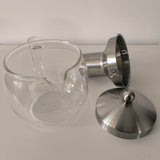 Théière en verre avec réchaud <br> 1L