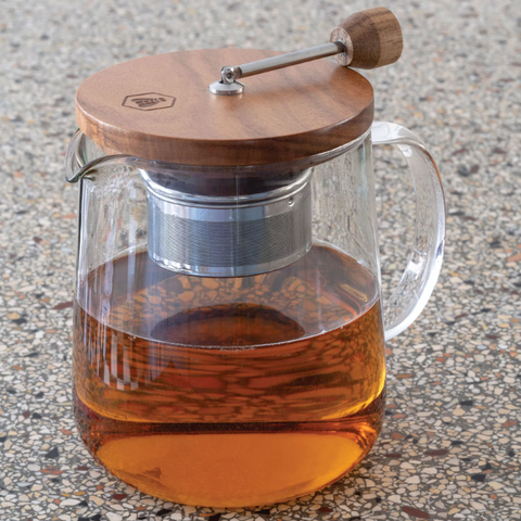 Théière en Verre avec Infuseur Inox