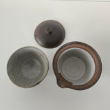 Théière et Tasse Assorties <br> Grès 160ml