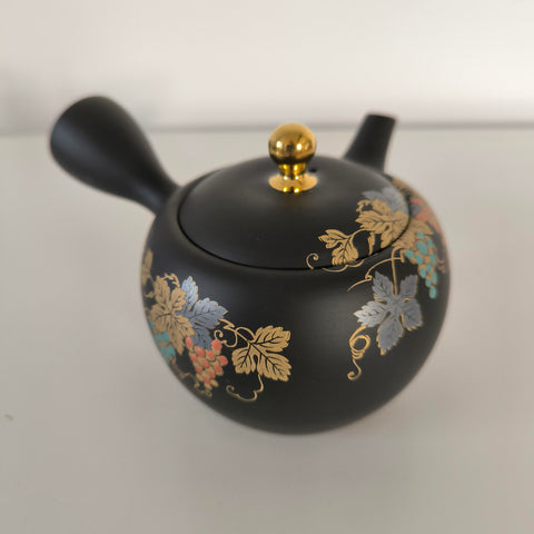 Théière Japonaise Feuille <br> Tokoname 320ml