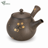 Théière Japonaise à Fleurs <br> Tokoname 270ml